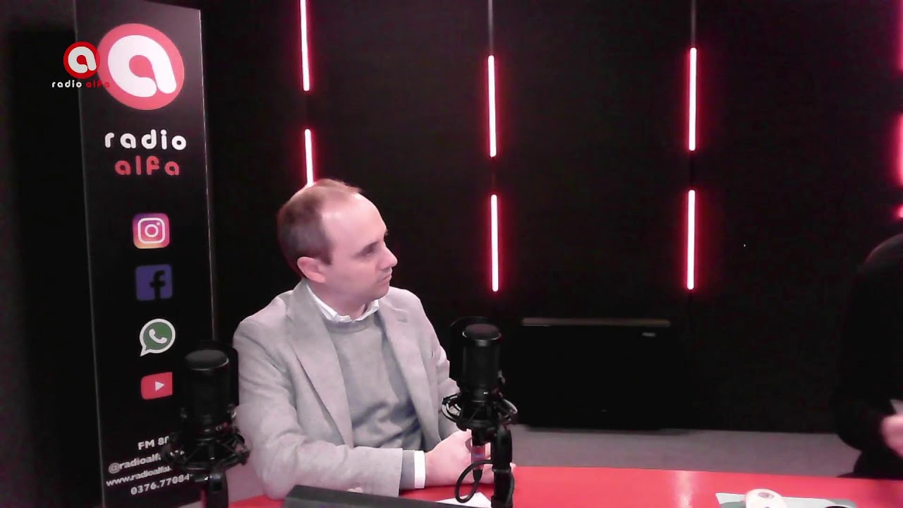 CASTIGLIONE DELLE STIVIERE: Incontro con l'assessore GIOVANNI GRASSO negli studi di RADIO ALFA.