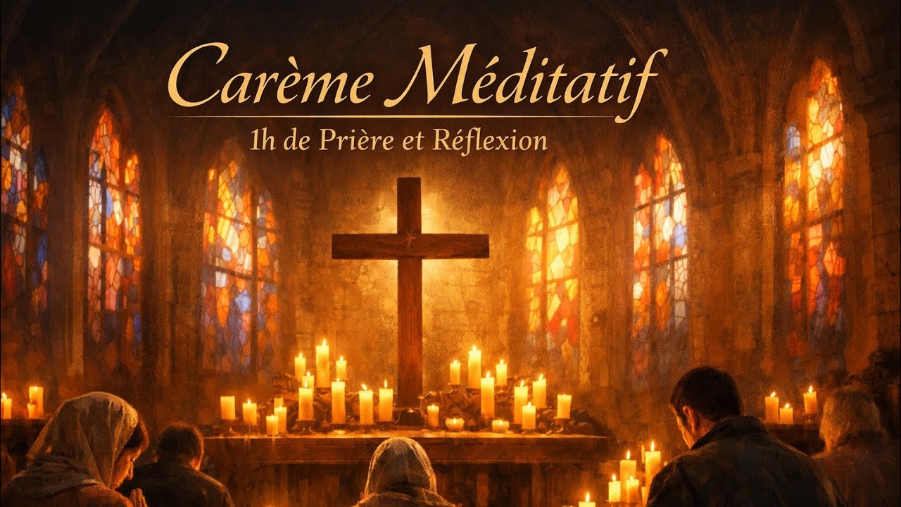 1 HEURE DE CHANSONS DE CARÊME POUR PRIÈRE ET JEÛNE