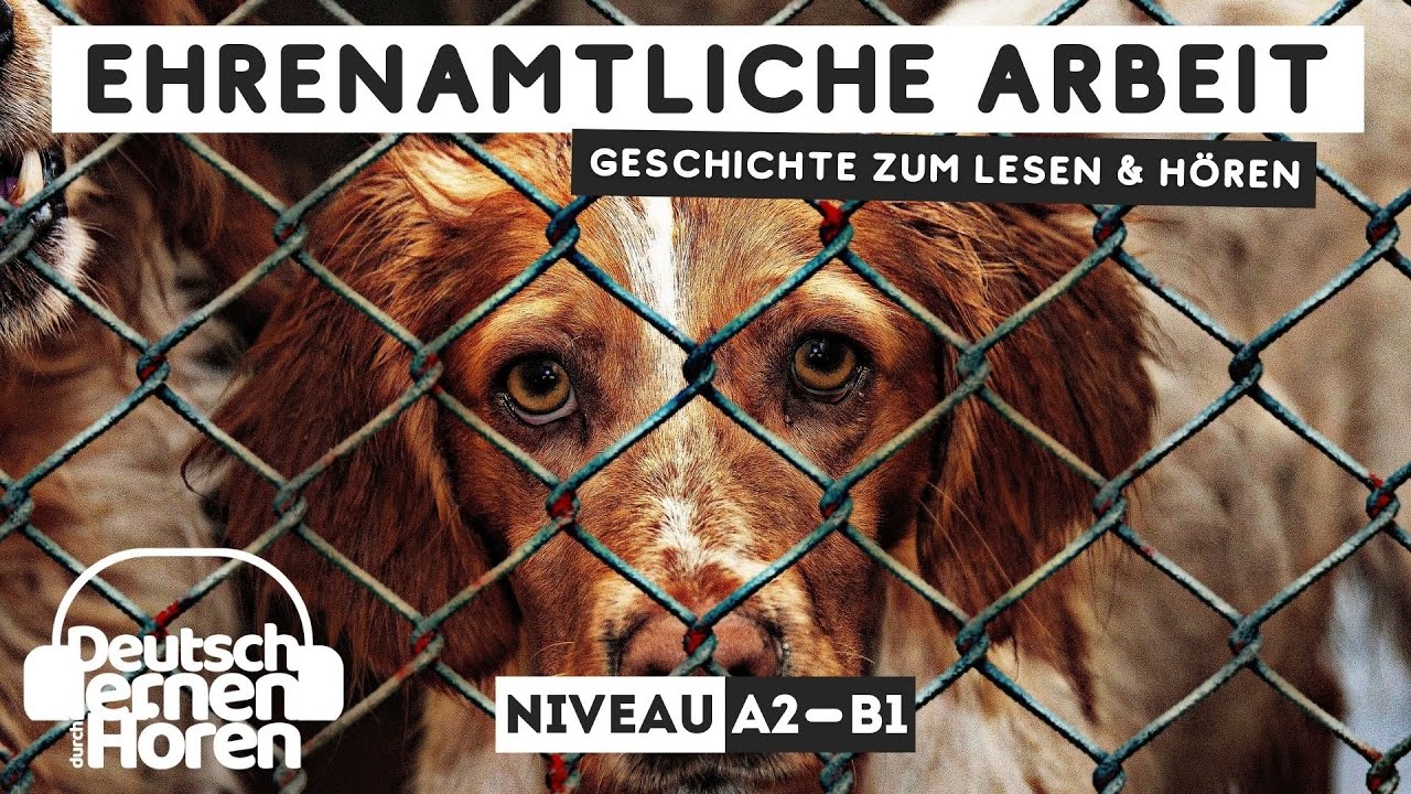 #539 Geschichte zum Lesen & Hören |Thema: Ehrenamtliche Arbeit | Deutsch lernen durch Hören A2-B1