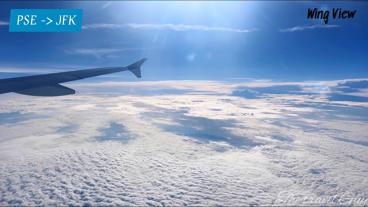 (4K) JetBlue Airways A320 flight from Ponce to John F. Kennedy International Airport! Nice views