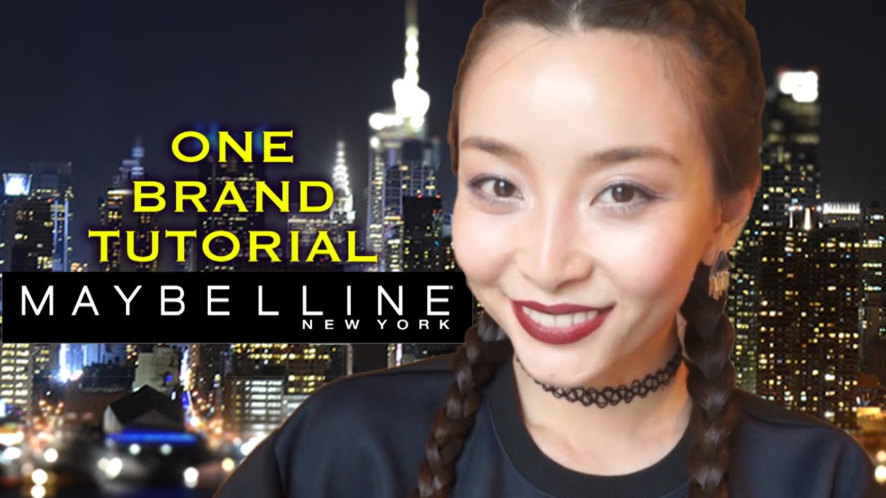 [Eng] One Brand Makeup Tutorial: MAYBELLINE☆メイベリンだけでメイク！