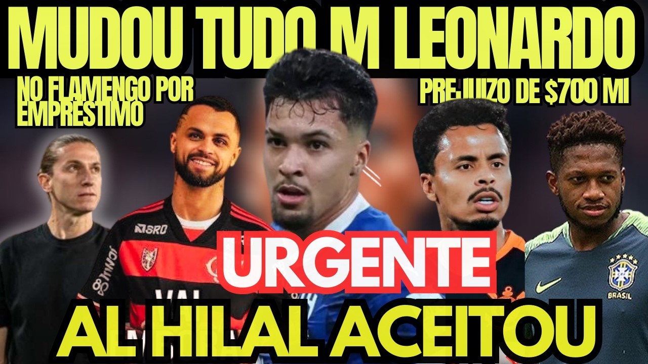 Excelente negócio Al hilal aceita emprestar Marcos L  ,Fla tem r$700 MI em prejuízo ,FRED no Fla !