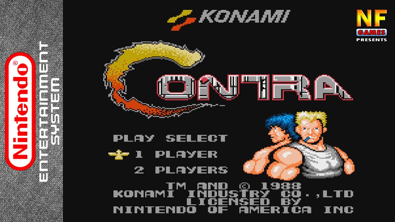 Contra. NES [No Damage Walkthrough] Famicom | Nintendo | Family Computer | Hyundai Comboy | Fantendo