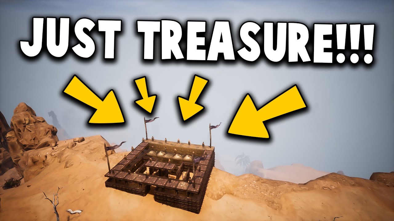 Making a Treasure Attack Point Just for Purge | CONAN EXILES