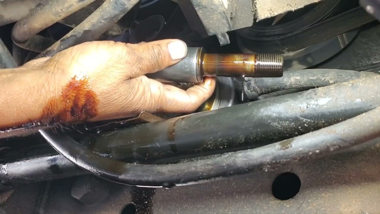 COMO CAMBIAR EL EMPAQUE DEL ENFRIADOR DE ACEITE (OIL COOLER)  #NISSAN PATHFINDER 2005 SE.