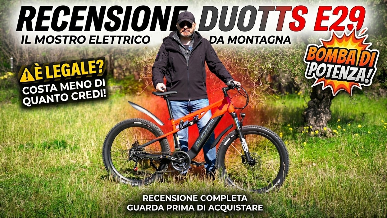 DUOTTS E29: la e‑MTB che DISTRUGGE la concorrenza?! Potenza, autonomia e PREZZO SHOCK!