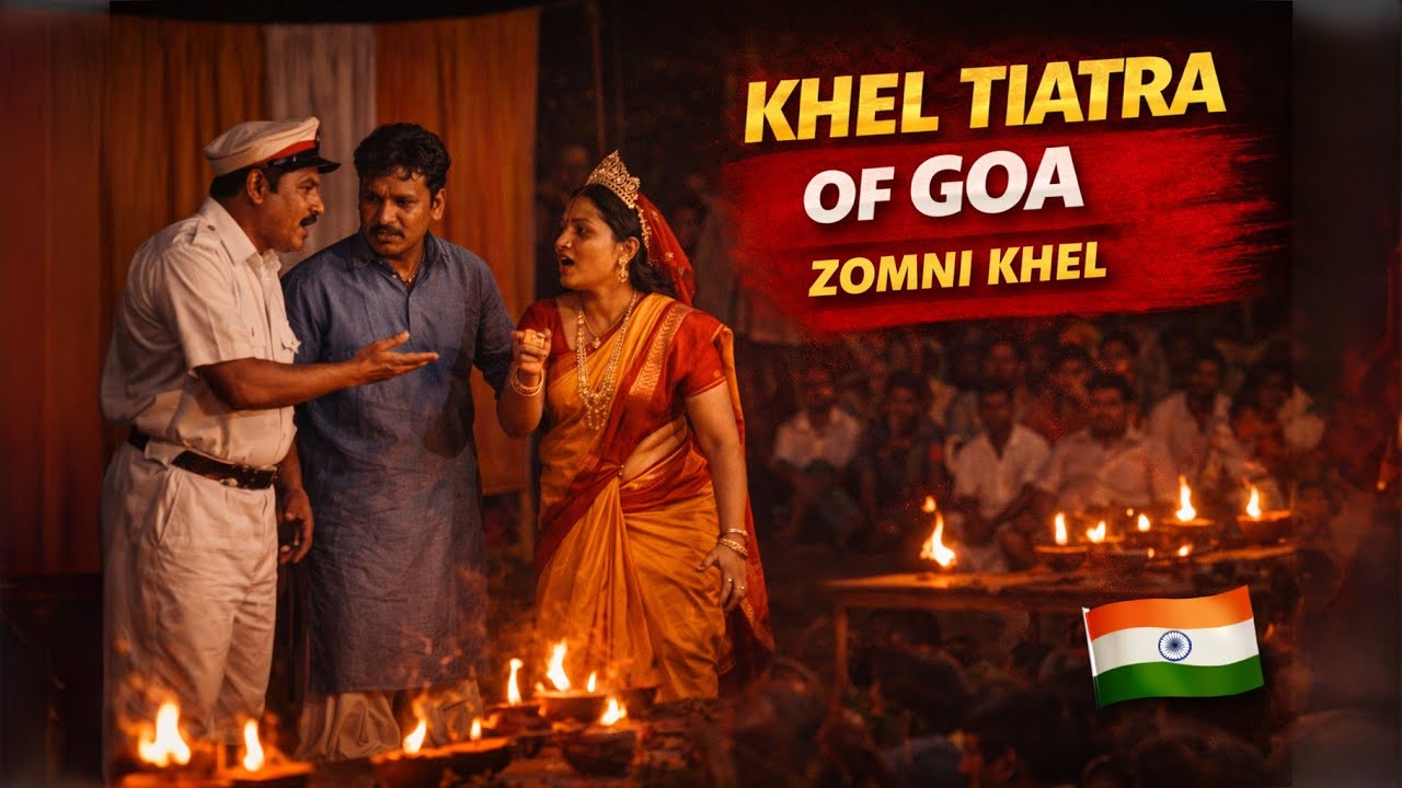Khel Tiatra (Zomni Khel) of Goa | Traditional Goan Folk Theatre | Cultural Documentary