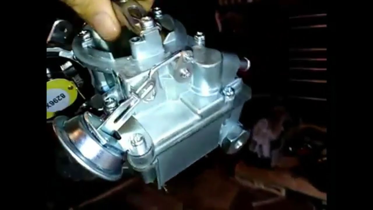 Replacing and Adjusting A Single Barrel Carburetor