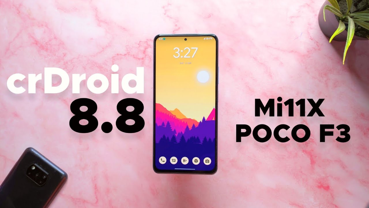 crDroid 8.8 Android 12L On Mi 11X, POCO F3 - Best GAMING ROM For 90Fps ??