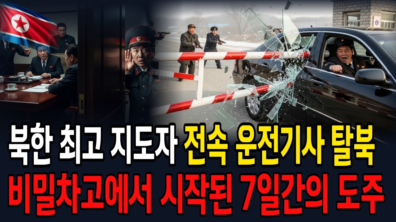 북한 권력 심장부 탈출｜전속 운전기사, 7일간 추격을 뚫은 비밀 도주 | 노후사연 | 오디오북