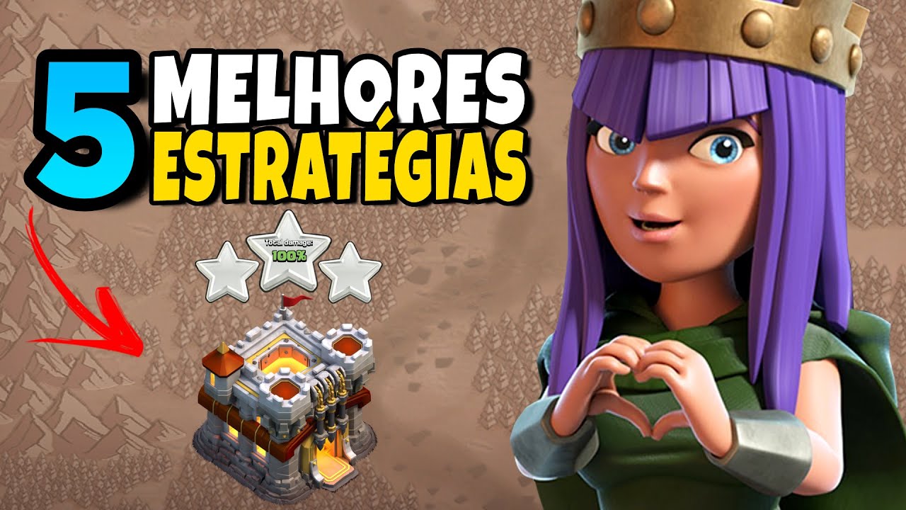AS 5 MELHORES ESTRATÉGIAS DE ATAQUE CV11 PARA 2023 | CLASH OF CLANS