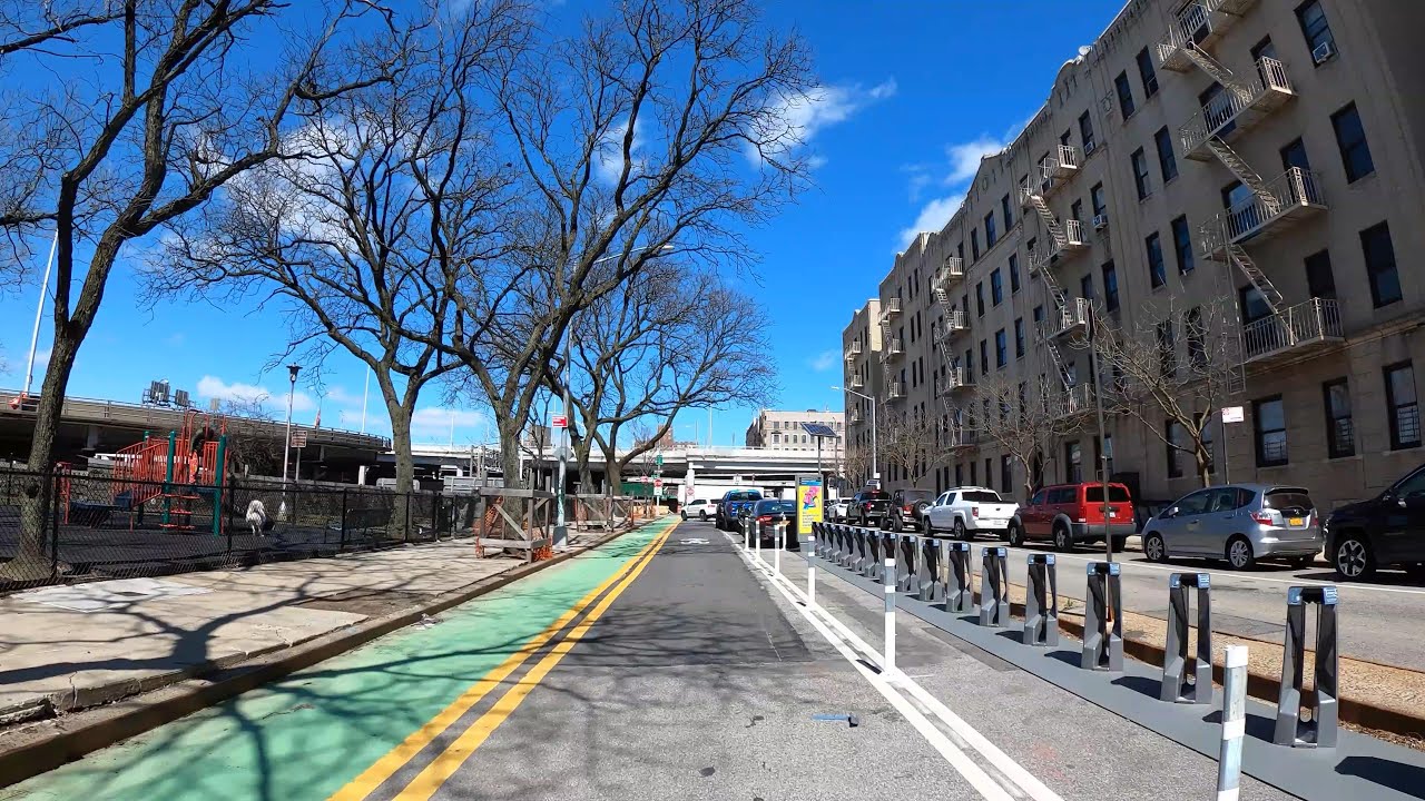 NYC E-Scooter Ride over George Washington Bridge to Downtown Fort Lee, New Jersey