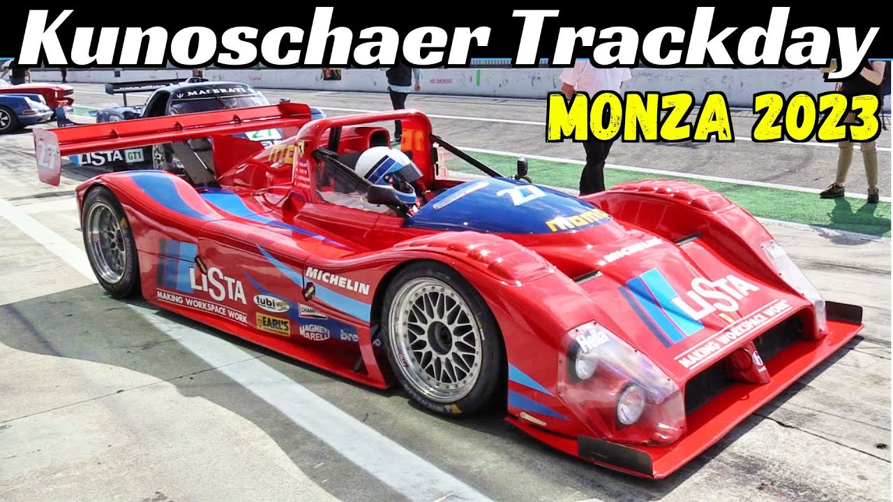 kunoschaer.ch Trackday at Monza Circuit - May 2, 2023 - F333 SP, Lamborghini Essenza, Aston Valkyrie