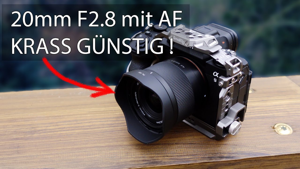 Viltrox 20mm F2.8 AF | Weitwinkelobjektiv f&uuml;r Sony und Nikon im Test!