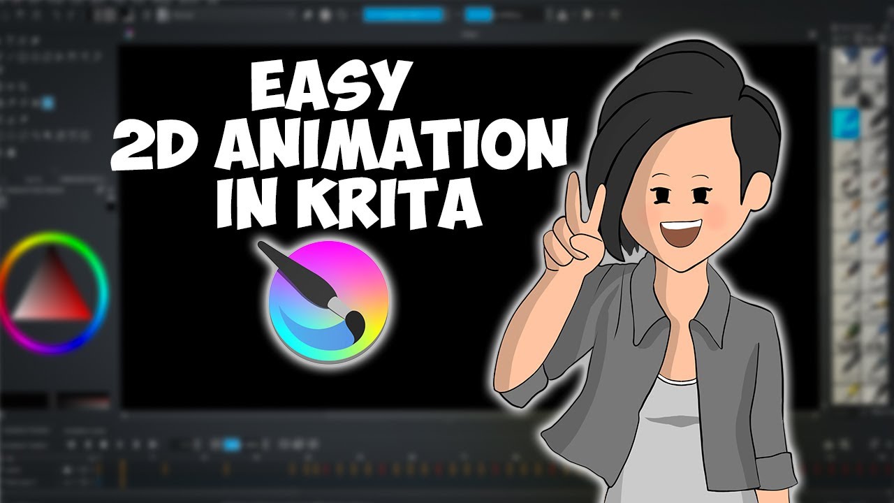 How to create 2d animation in krita in bangla  | Krita tutorial | @Samima Sraboni