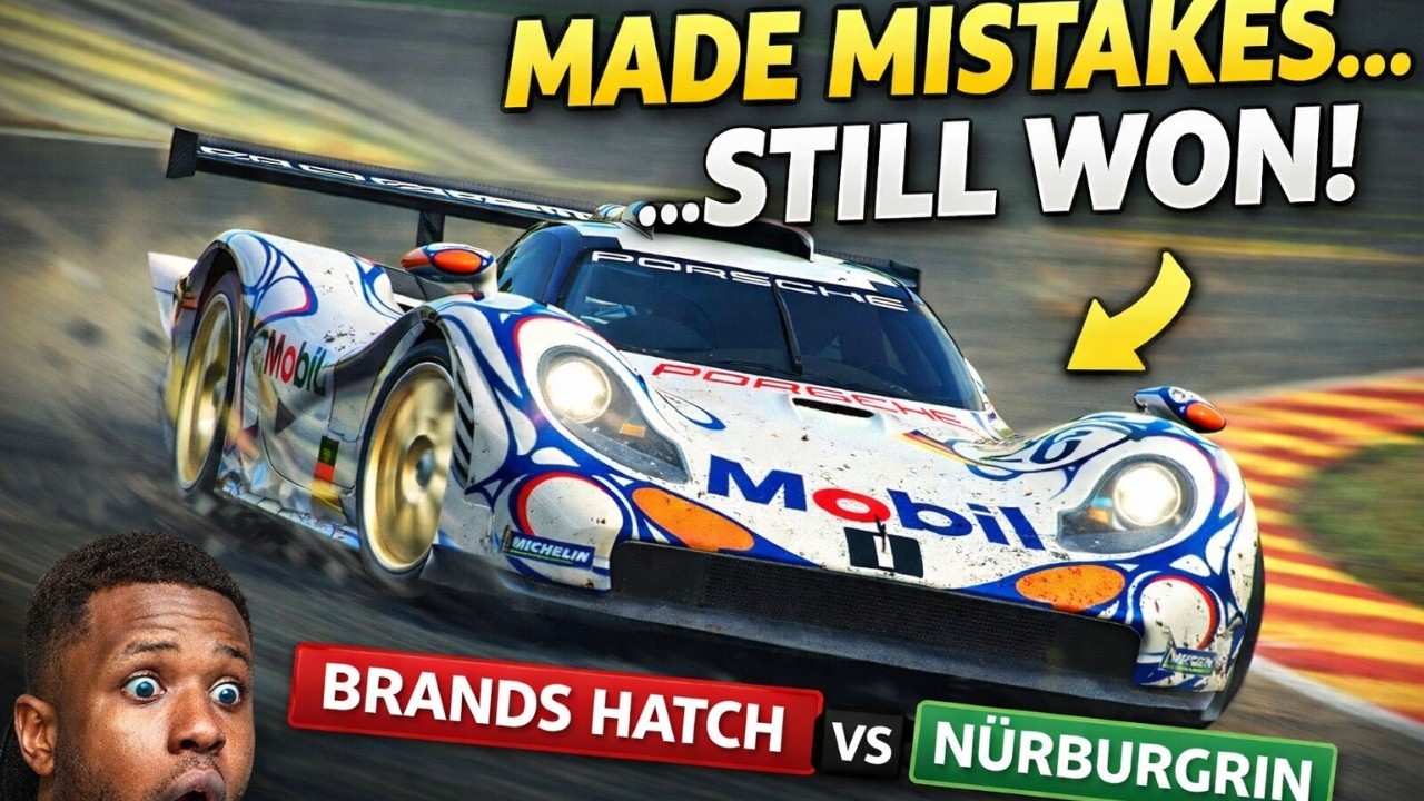 Mistakes but Still Won! Porsche 911 GT1-98 | Brands Hatch vs Nürburgring