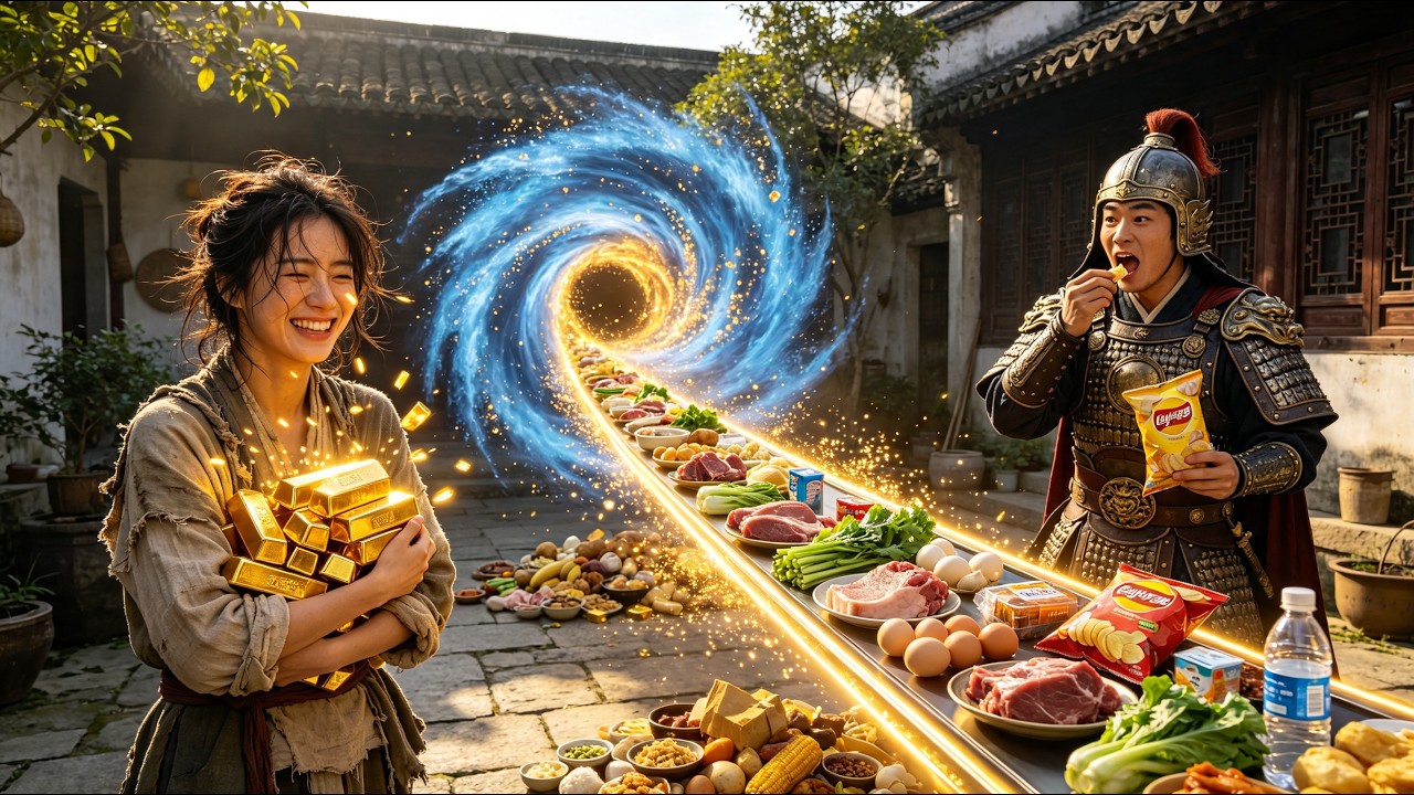 Room connects to ancient times! Woman trades modern goods for gold and antiques, gets rich!