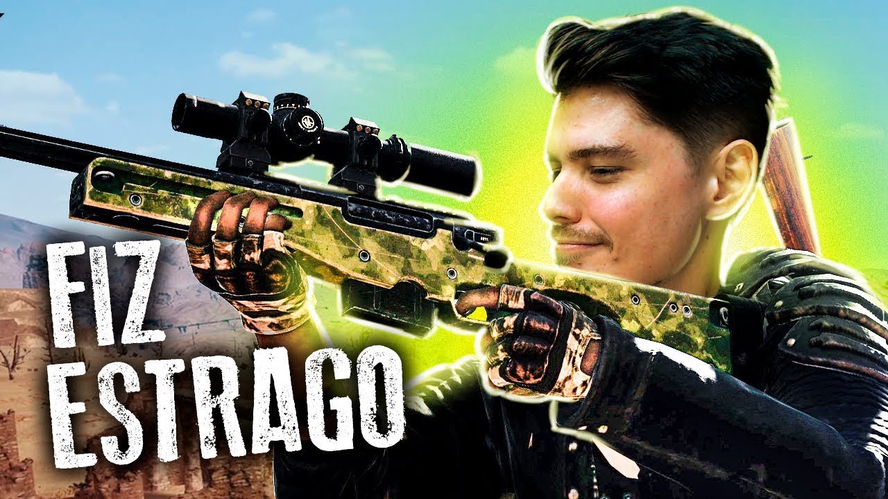 FIZ UM ESTRAGO DE AWM EM MIRAMAR - PUBG