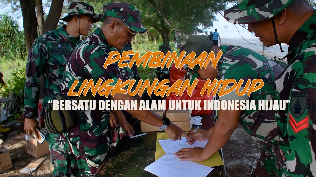 Pembinaan Lingkungan hidup penanaman mangrove kodim 0811 Tuban