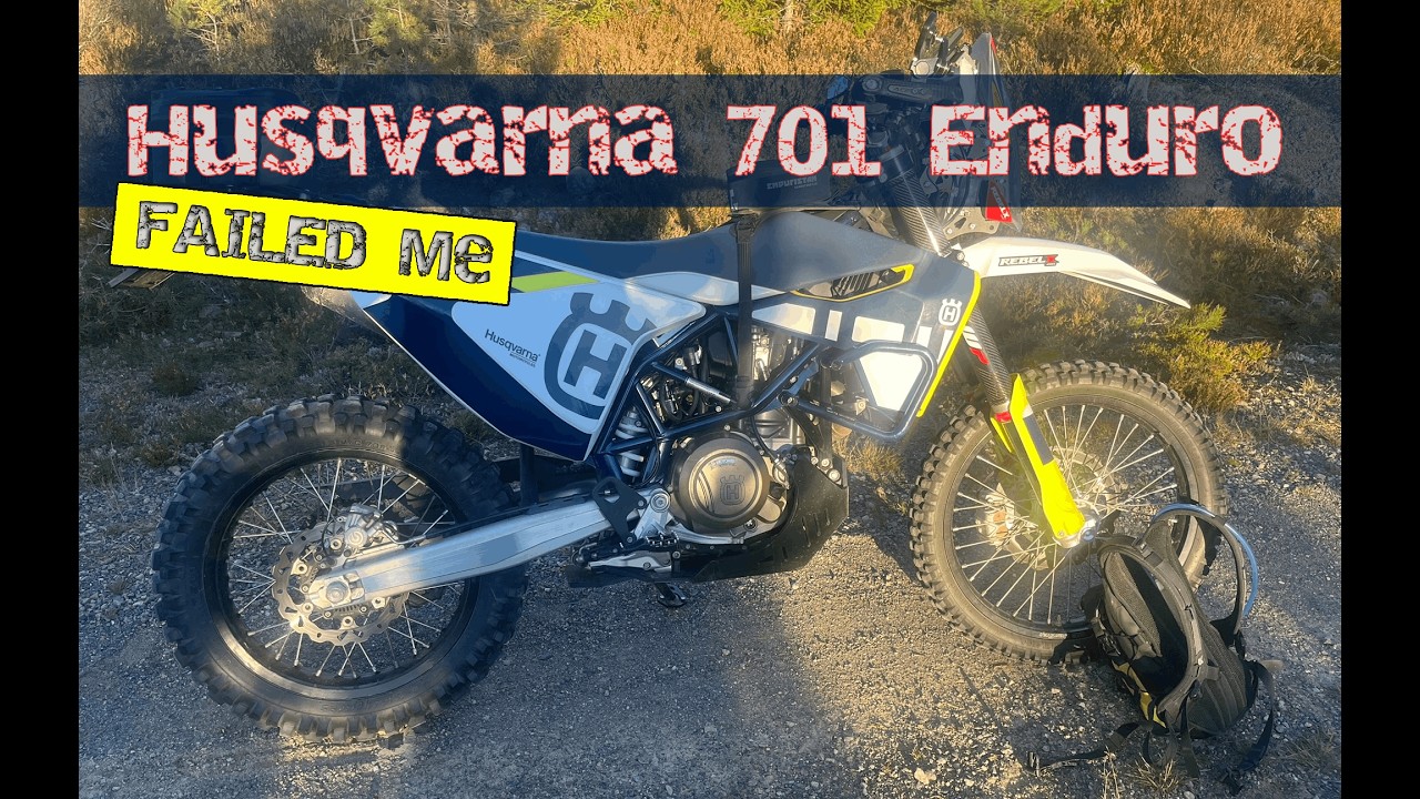 Мотоцикл Husqvarna 701 Enduro вышел из строя – двигатель перестал работать на пробеге 5000 км!