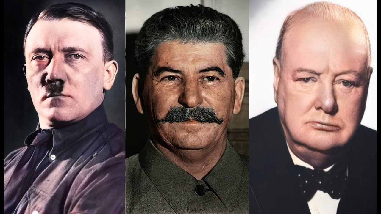 Historical figures colorized + restored using ai