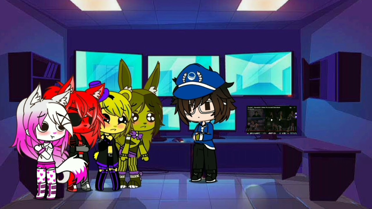 NUKE, ZASH, ALEXROB E JUAN PABLO REAGINDO O FNIA PART5 (GACHA CLUBE)