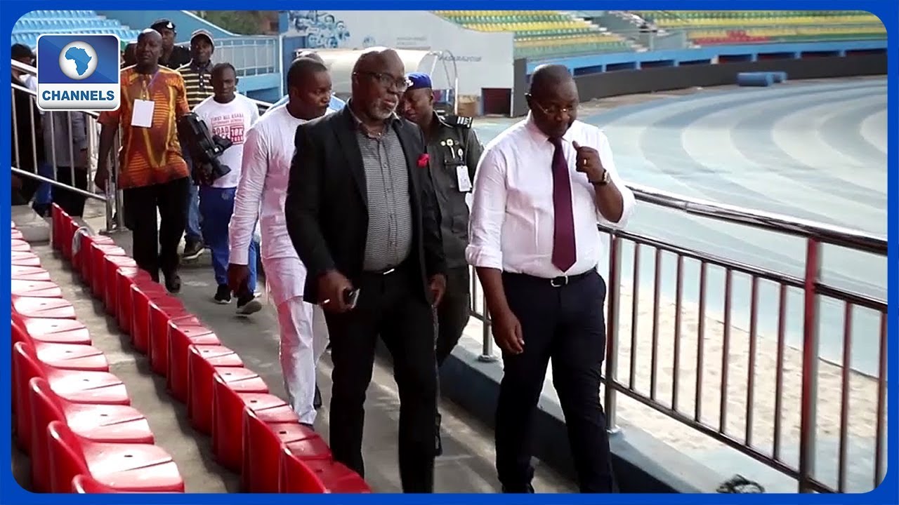 Sports Minister Satisfied With Keshi Stadium Ahead Of 2021 AFCON Qualifier