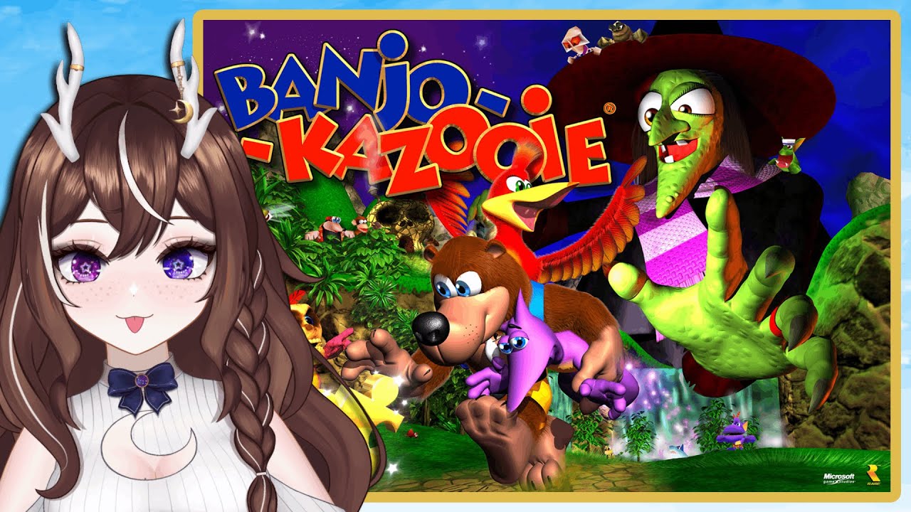 Polish Girl Getting Angry At Boomer Game【BANJO-KAZOOIE】
