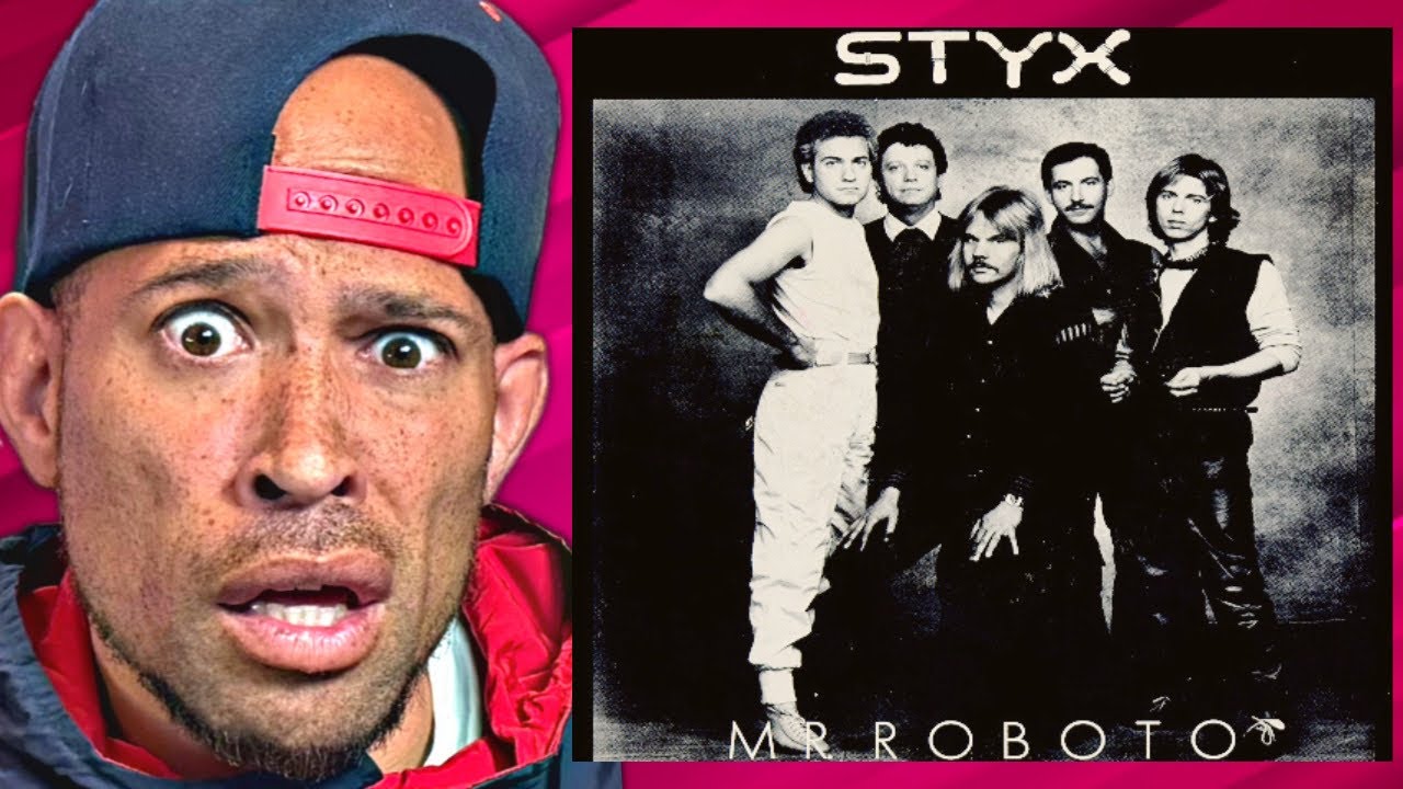 Rapper FIRST time REACTIOn to Styx - Mr. Roboto! This is SO CREEPY cause its REAL...