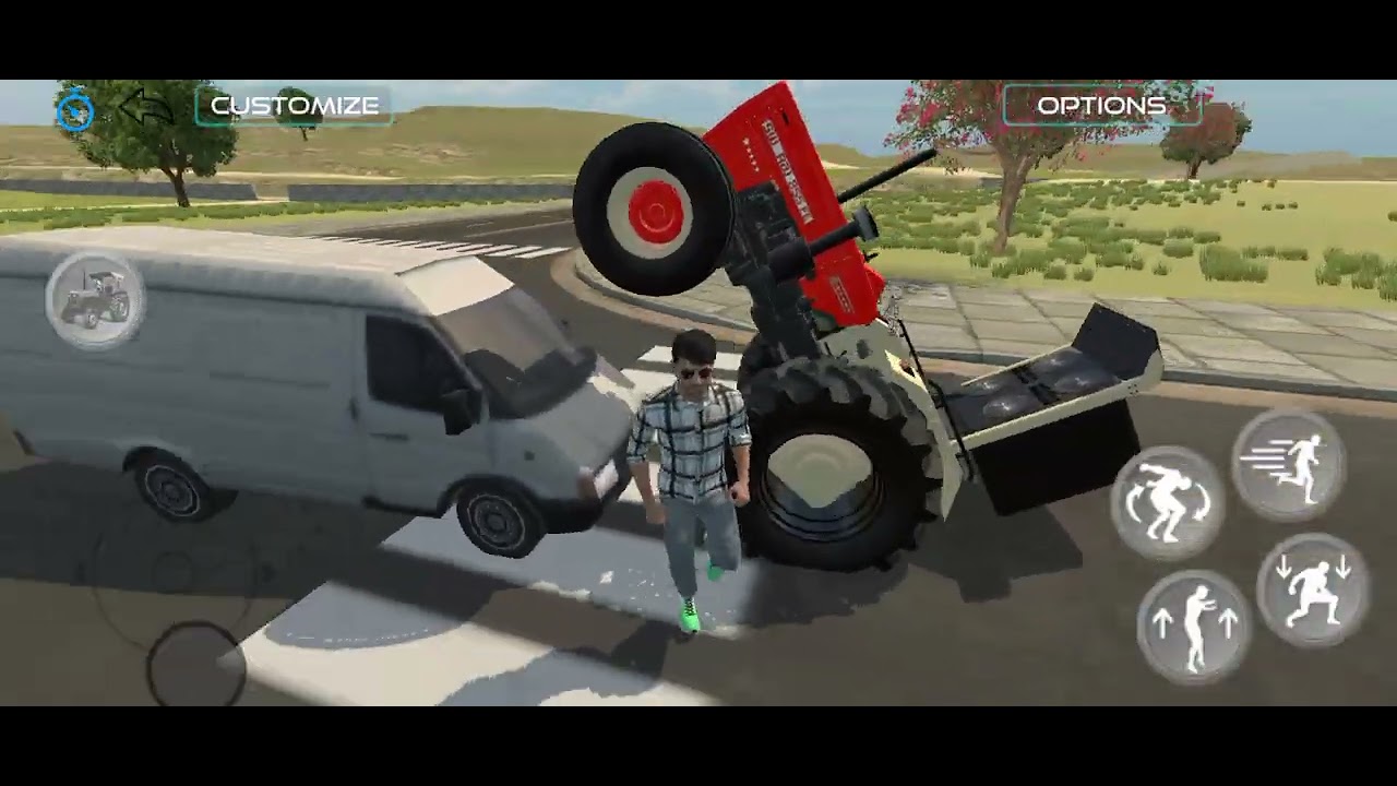 Off roading tractor driving game 🎯🎮 #viral @GAMING_VIDEOS_EDIT 