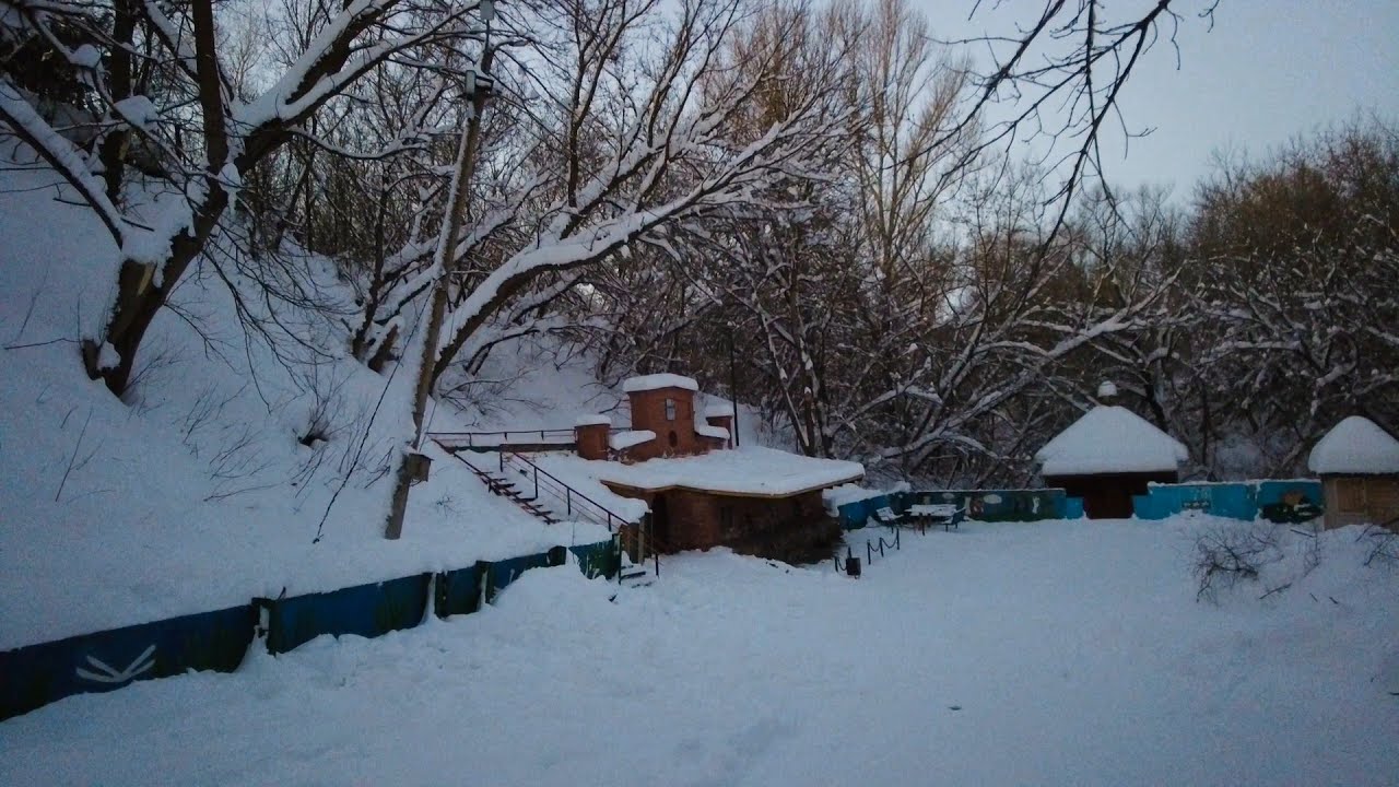 Сказочная красота зимы. Родник Дегтярный в январе. 