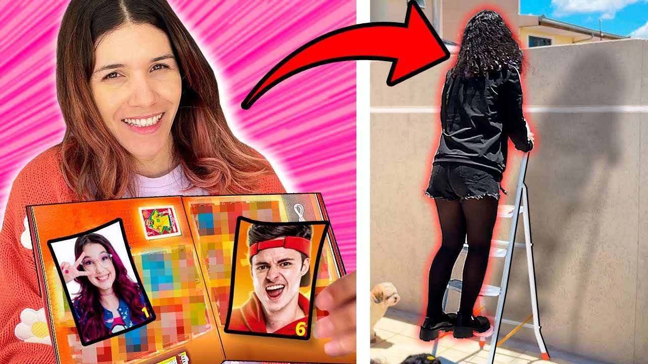 ESCONDE ESCONDE DAS FIGURINHAS DOS YOUTUBERS