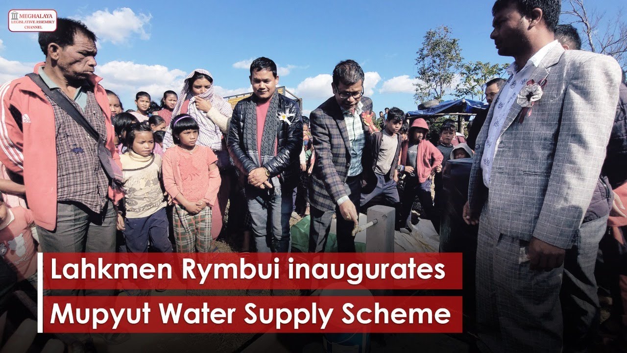 Lahkmen Rymbui inaugurates Mupyut Water Supply Scheme