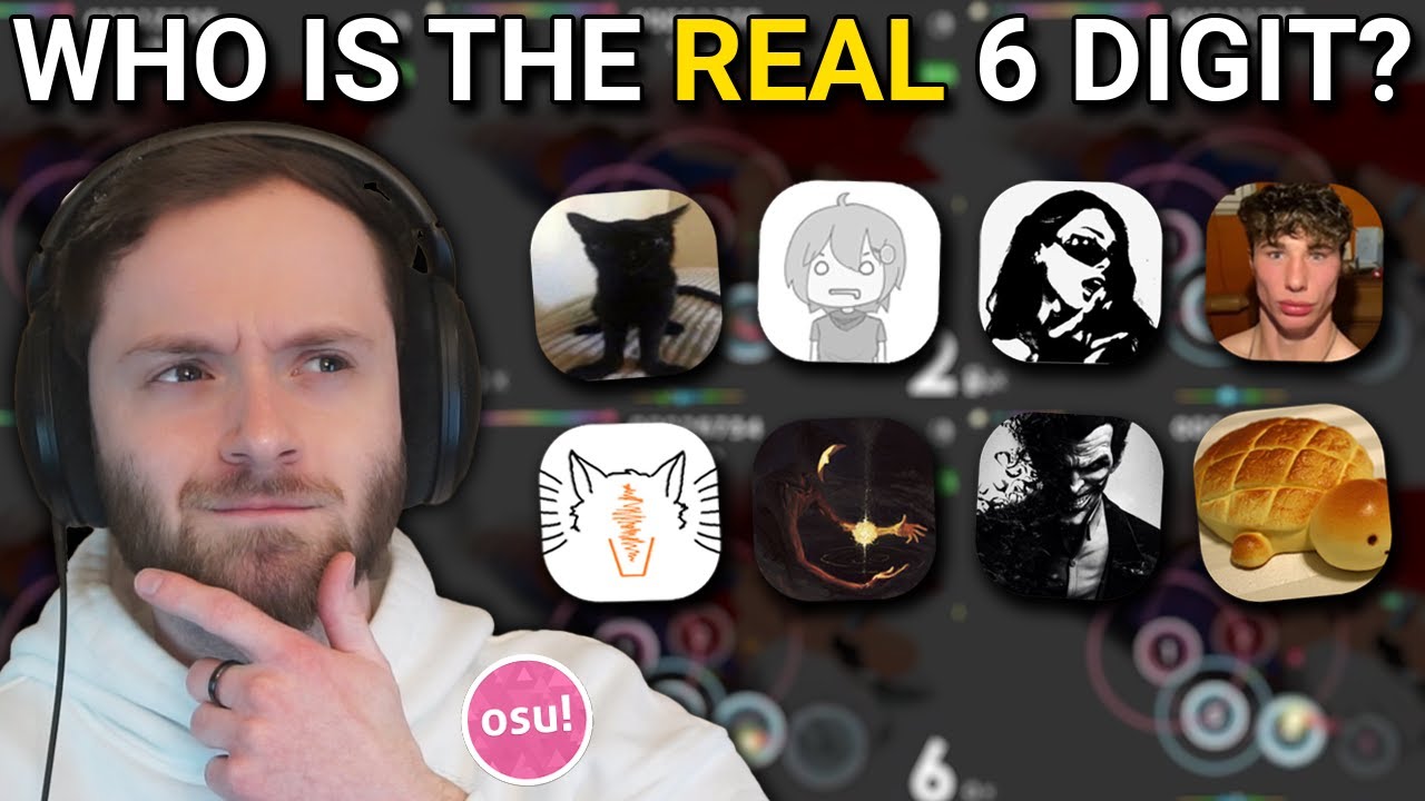 7 Top Players vs 1 Secret 6 Digit (osu!)