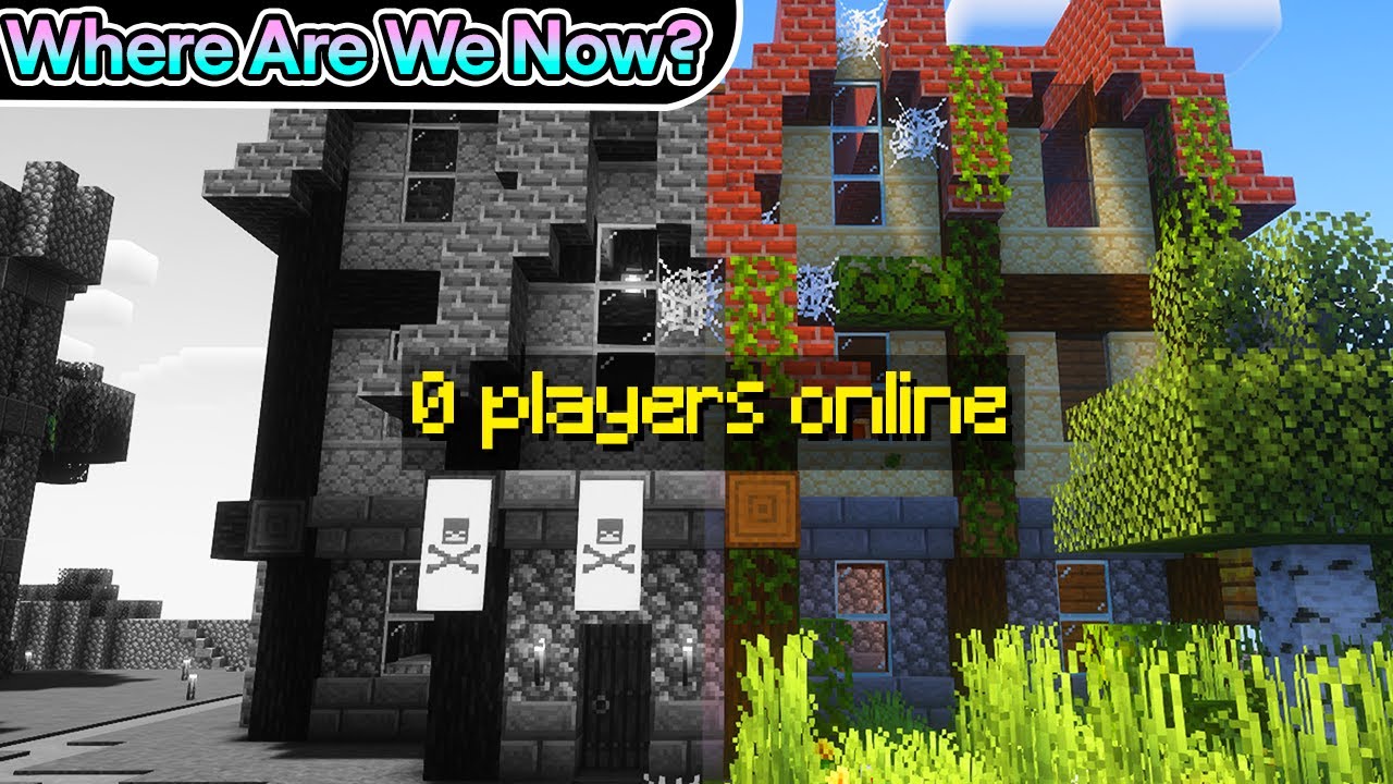 Исследуем мертвый сервер выживания Minecraft