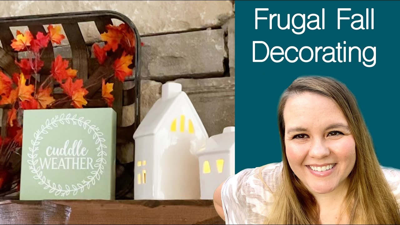 FRUGAL FALL DECORATING/ UPDATING + Imperfect Foods Review