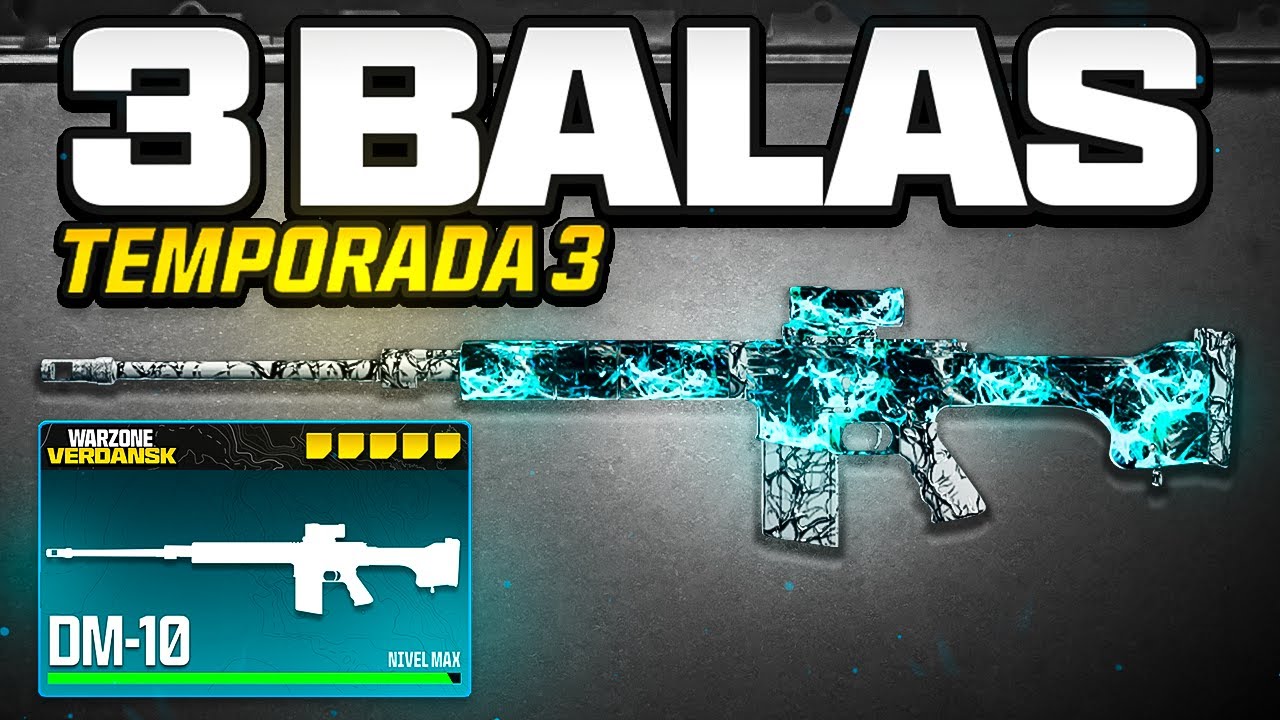 *EXPLOTA* el ARMA que MATA de 3 BALAS en WARZONE...🔥​​​​​| ​la MEJOR CLASE de la DM-10 en WARZONE