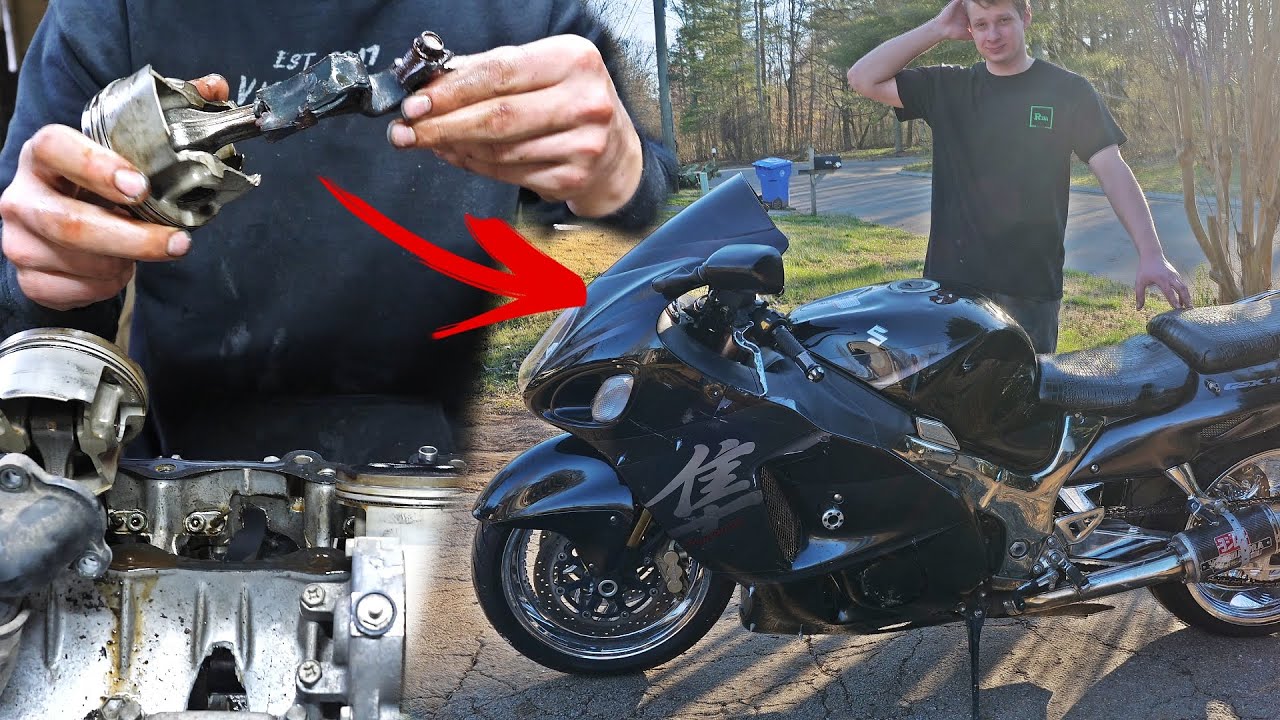 I welded My BAD Hayabusa Engine! (They said its too far gone)