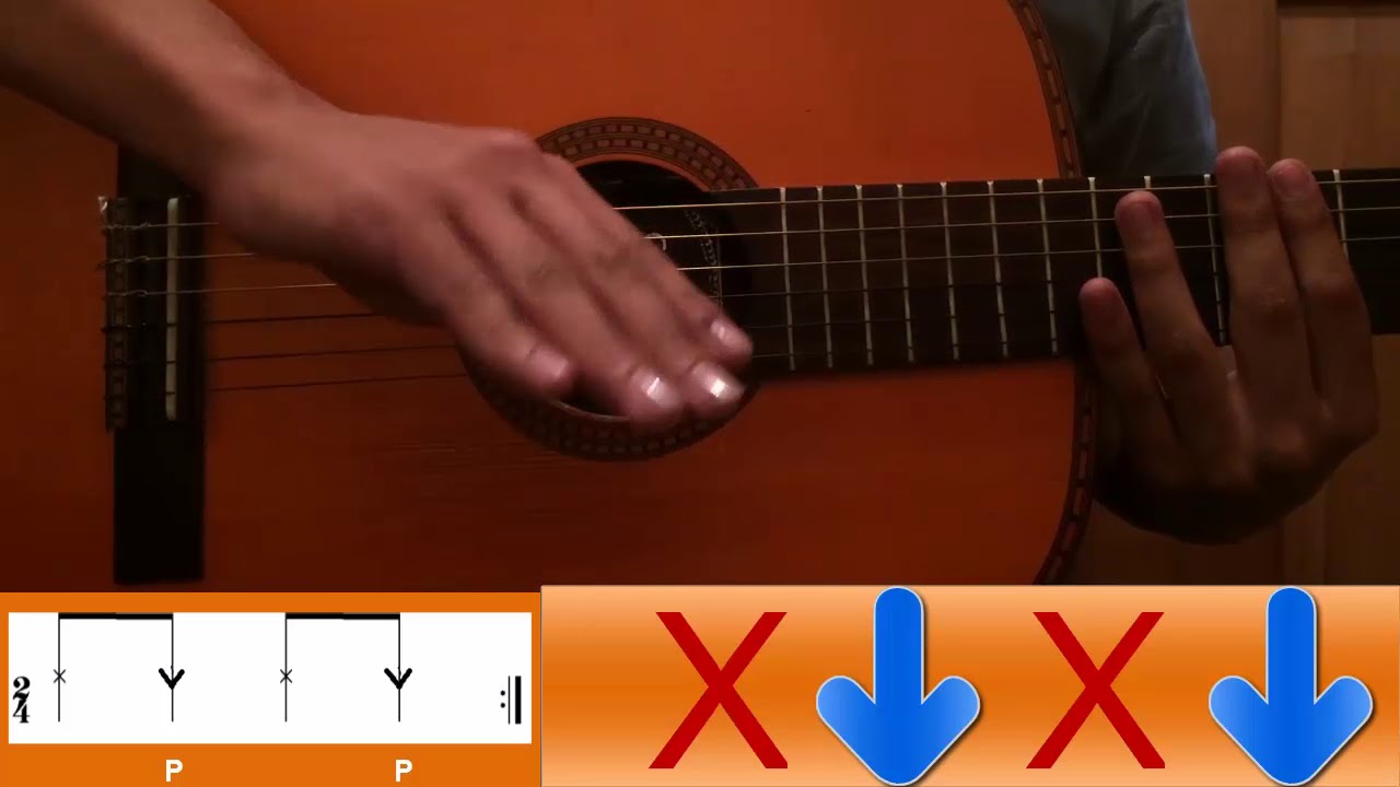 Tocar el ritmo de cumbia en guitarra/3 formas de tocar cumbia en guitarra