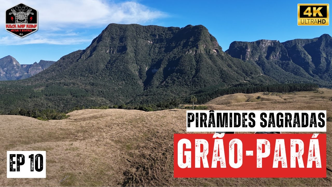 Explorando as pirâmides sagradas de Grão-Pará: Aventura de moto pelo sul de SC