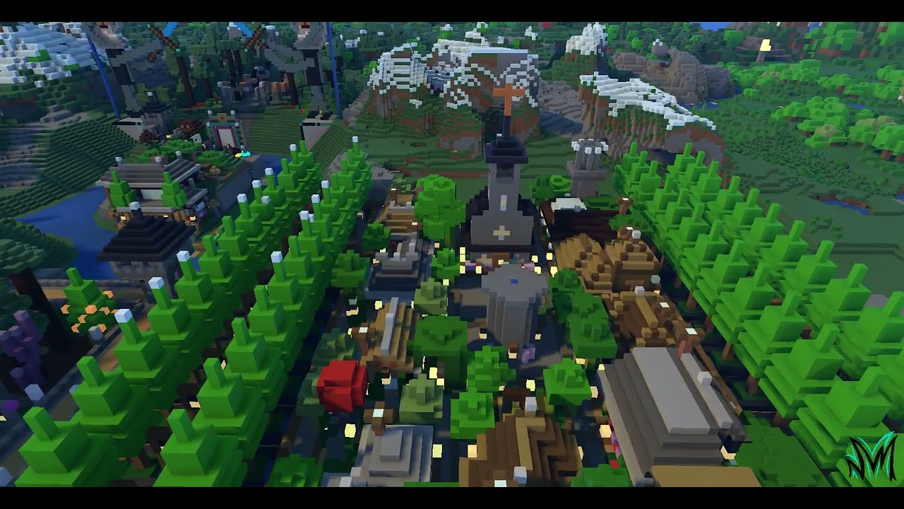 Minecraft map loaded  in Avoyd (Updated)