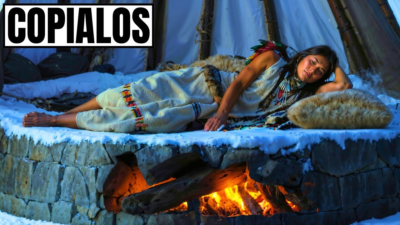 El SECRETO de los Nativos Americanos para Dormir en TIPIS a -64&ordm;C