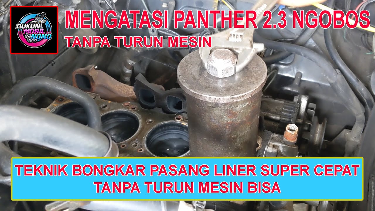 CARA MENGATASI PANTHER 2.3 NGOBOS TANPA TURUN MESIN