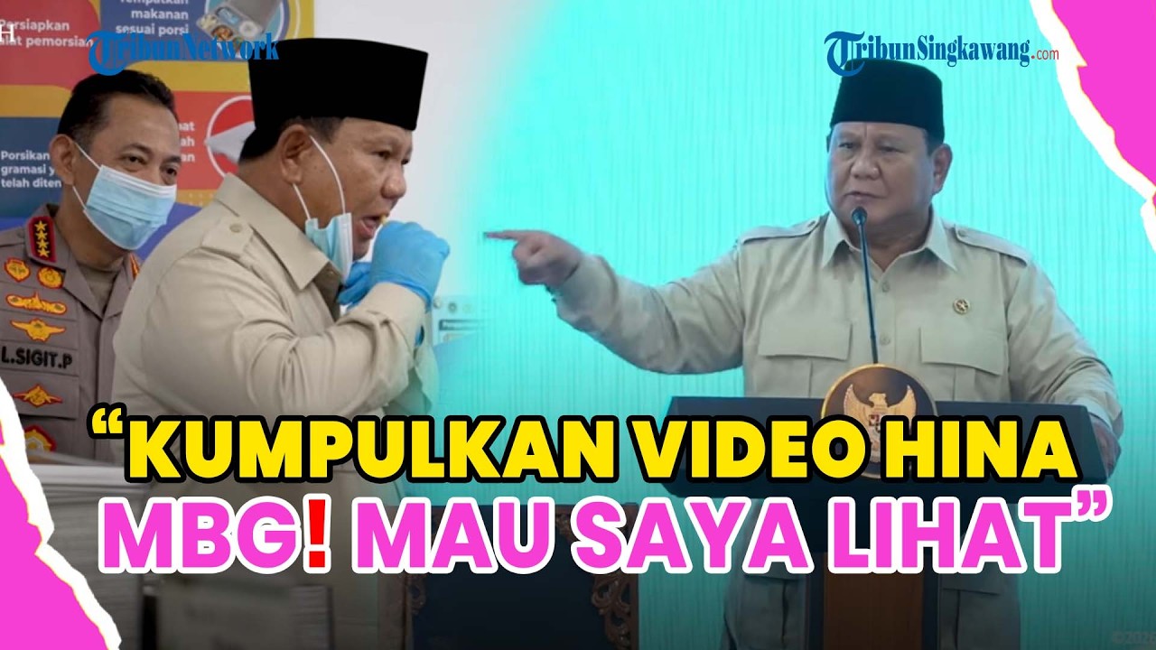 ®️🔴 PRABOWO PERINTAHKAN QODARI KUMPULKAN VIDEO YANG HINA MBG DI MEDSOS❗: MAU SAYA LIHAT TIAP MALAM