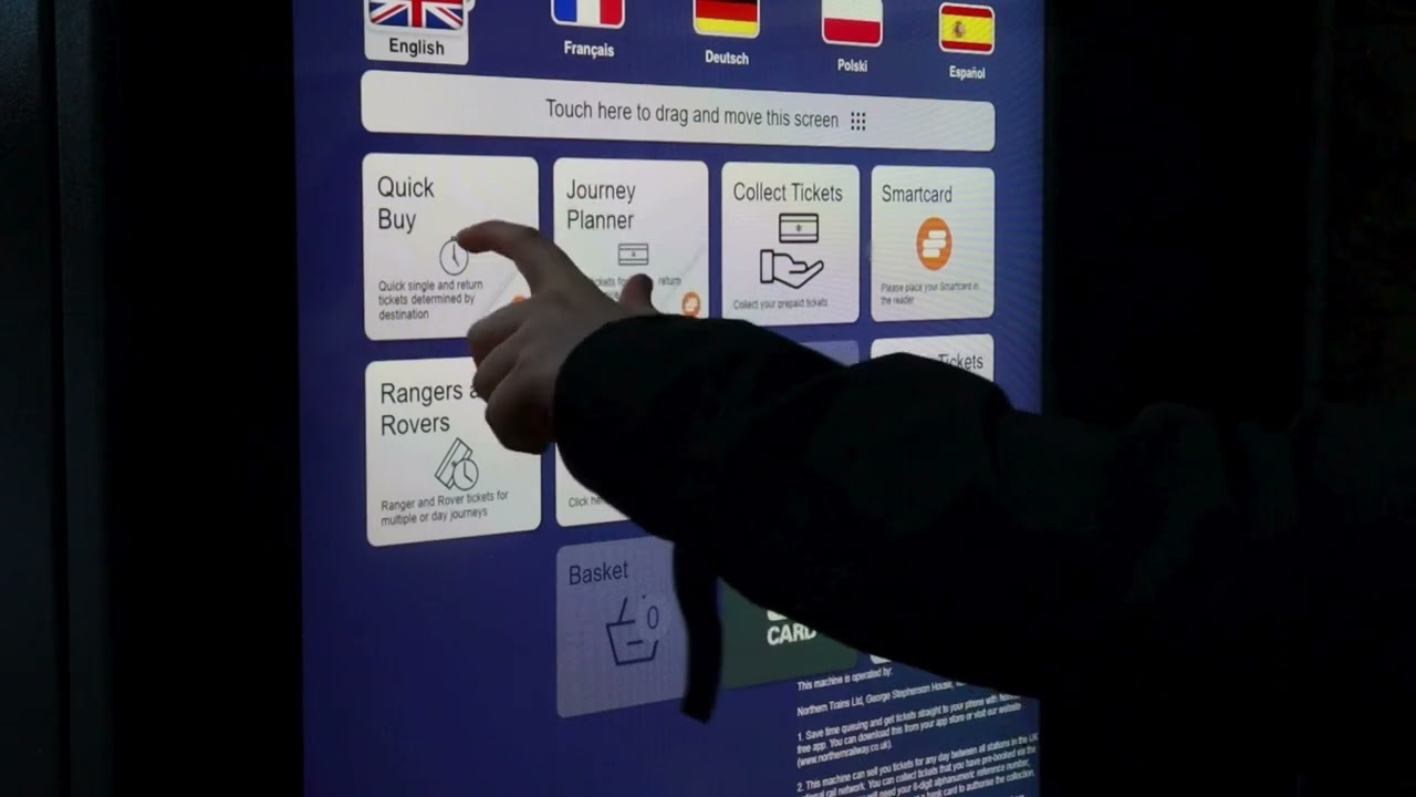 How to Buy a Train Ticket from an Automatic Ticket Machine