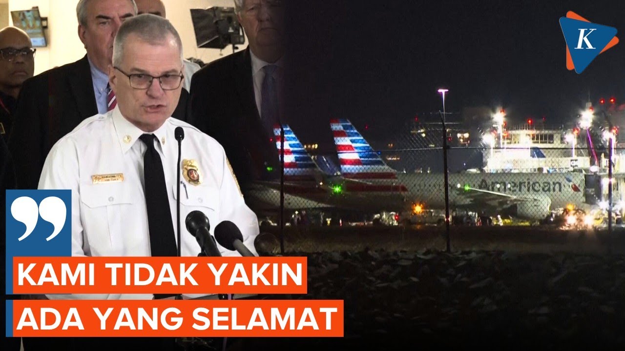 Tabrakan Pesawat-Helikopter di AS, Kepala Damkar: Kami Tidak Yakin Ada yang Selamat