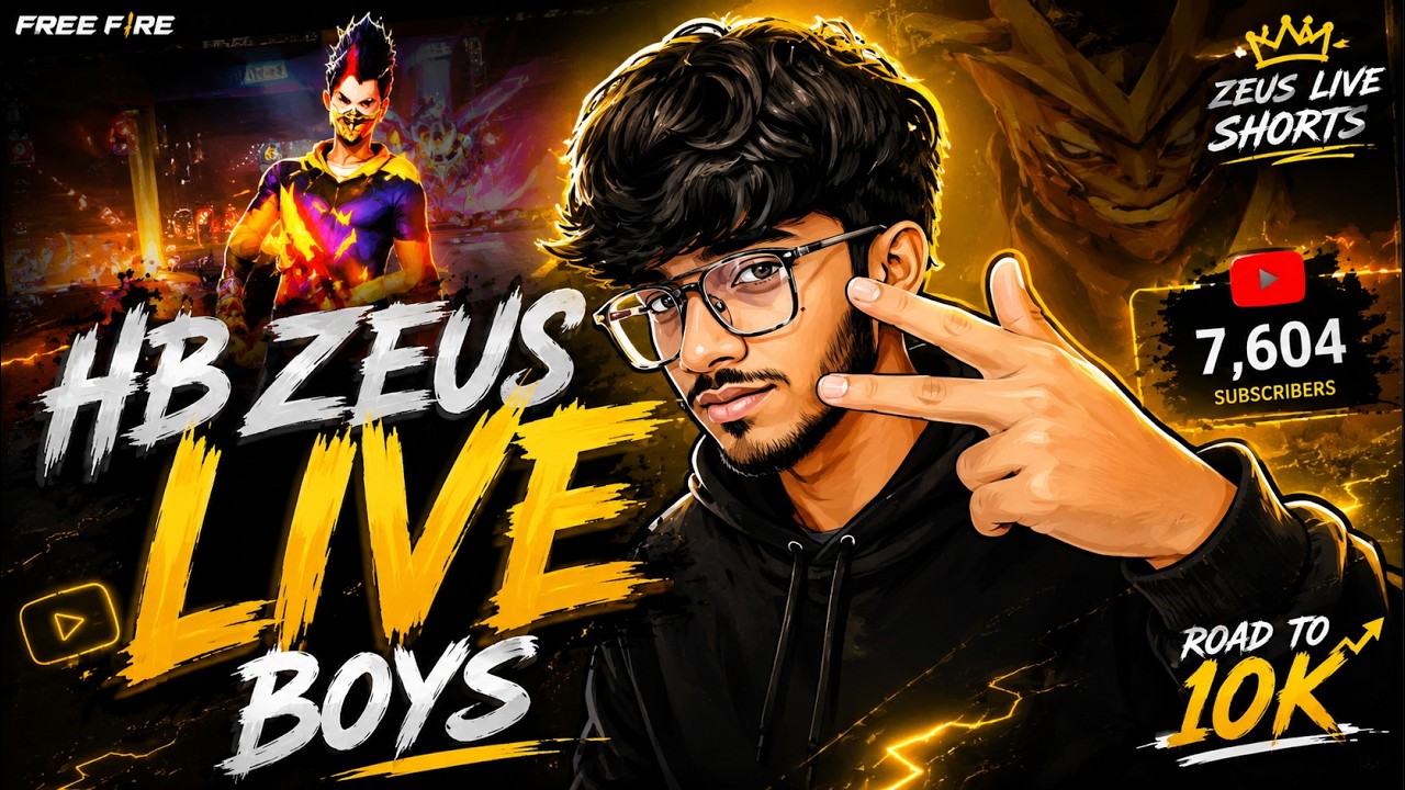 Bishane Athare Zeus Live#garenafreefire #freefire #hbzeus
