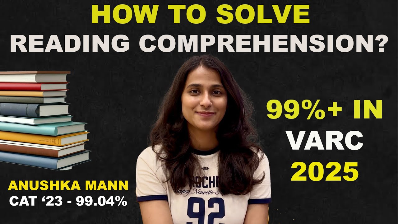 Boost Scores in RCs Easily for CAT | 99%+ in VARC Strategy | My Personal Tips (TimeStamps Included)
