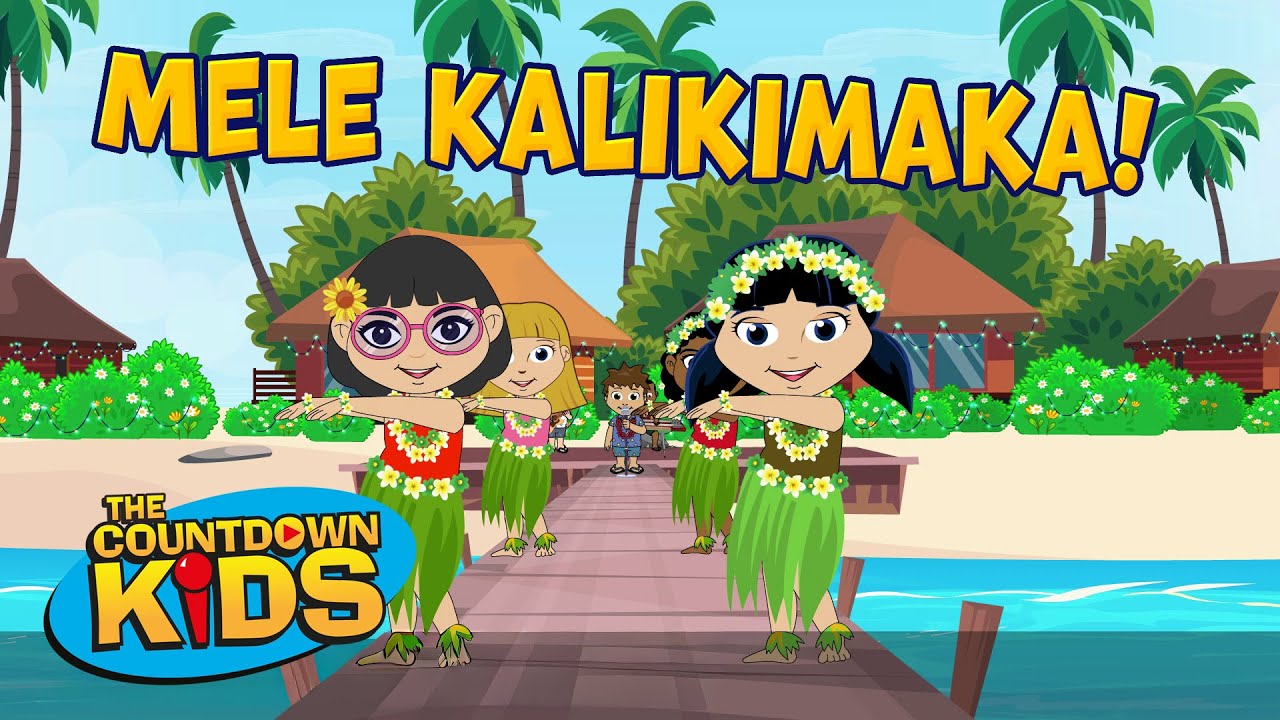 Mele Kalikimaka - The Countdown Kids | Christmas Songs & Nursery Rhymes | Lyrics Video