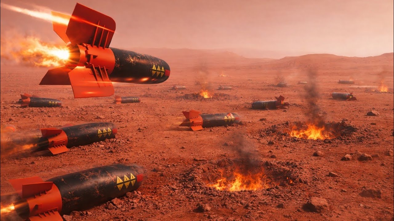 Testing all dangerous ATOMIC bombs on Mars in Garry's Mod